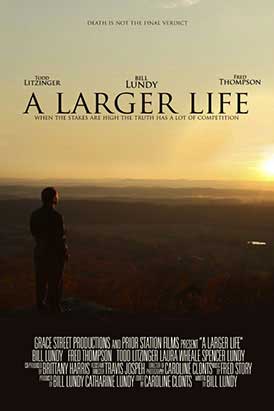 Movie poster for the film A Larger Life